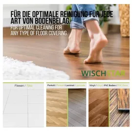 Wisch-Star Wischmopp-Set 50 cm Grau