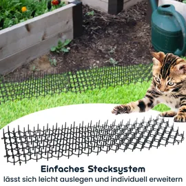 casativo-garden Dornen-Gitter Matten Tiervertreiber 36er Set
