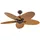 LUCCI Fijian II 132 cm Deckenventilator Braun