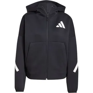 Adidas Z.N.E. Reißverschlusspullover Black / White S