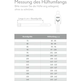 Mustang Ledergürtel Mit geprägtem MUSTANG-Logo auf der Schlaufe, 3,5 cm Gr. 90, weiß, , 39117963-90