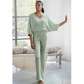 French Connection Strickhose Damen mint meliert Gr.48/50
