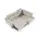 moeblo Couch für Wohnzimmer, Samstoff, Ecksofa mit Schlaffunktion und Bettkasten, Schlafsofa, Sofagarnitur, L Sofa Eckcouch L-Form Wohnlandschaft mit Bet... - Grün