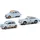 Schuco 452671600 - MHI Set VINTAGE RACING blau 1:87