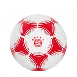Fußball Performance Logo rot/weiß FC BAYERN 33816  Gr.5