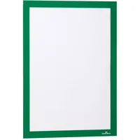 Durable Info-Rahmen Duraframe (A4, selbstklebend mit Magnetverschluss) 2 Stück,