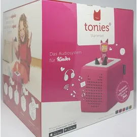 Tonies Toniebox Starterset pink mit Kreativ-Tonie