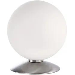 LED-Kugelleuchte, Tischleuchte, warmweißer Lichtfarbe, Touchdimmer, blendfrei