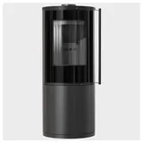 Kratki Kaminofen aus Stahl SVEN Ø 150 7 kW schwarze Brennkammer