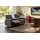 Home Affaire 2-Sitzer HOME AFFAIRE "TOURNAY, 2er-Kinosofa, Liegesofa, TV-Sessel, Multimedia-Sofa", grau (dunkelgrau), B:163cm H:96cm T:93cm, Sofas, mit manueller Relaxfunktion, Getränkehalter, Staufach