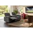 Home Affaire 2-Sitzer TOURNAY, 2er-Kinosofa, Liegesofa, TV-Sessel, Multimedia-Sofa, mit manueller Relaxfunktion, Getränkehalter, Staufach grau
