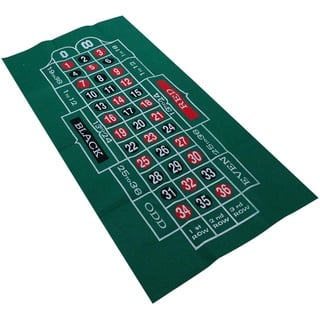 SinceY Pokermatte - Pokertischauflage | Roulette Filz Poker Matte Pokerauflage Doppelseitige Muster-Spieltischdecke, Vliestischdecke, Blackjack- Und Roulettetischdecke 60X120cm