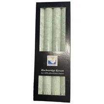 Kerzenfarm Hahn Stearin Stabkerze Set  mint