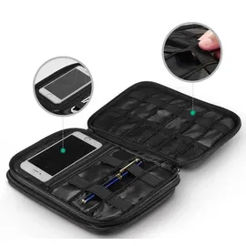 UGREEN Etui / Aufbewahrungsbox für Festplatte HDD/SSD, Smartphone, Kabel und Zubehör, grau