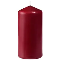 Duni Stumpenkerzen 100 x Ø 50 mm 20 Std. Bordeaux, 60 Stk/Krt (6 x 10 Stk)