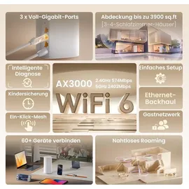 Tenda Nova MX12 Mesh Router 3 St.