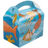 Kinderbox "Seabed" 320 G/M2 17X16X10 Cm Vierfarbendruck Feinkarton - 50 Un.