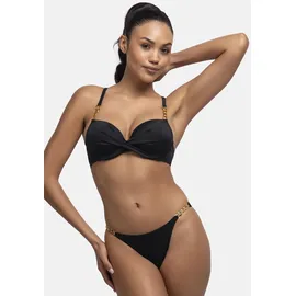 DORINA Bikini-Hose Damen Schwarz L