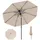 Costway Sonnenschirm Ø 300 cm Beige