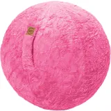 Sitting Ball Sitzball Fluffy Pink