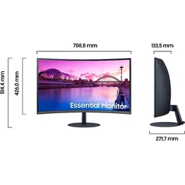 Samsung S39C Curved Monitor 32" schwarz