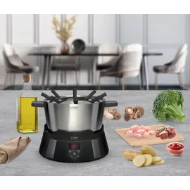 CASO Design 2282 Fondue-Set 10 tlg. schwarz