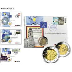 2 €- Gedenknumisbriefe Europas EL Paulskirchenverfassung
