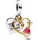 Pandora Herz und Pfeil Vergoldet 763622C01