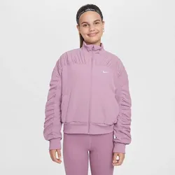 NIKE Kinder Unterjacke Girls Dri-FIT Training, PLUM DUST/WHITE, L