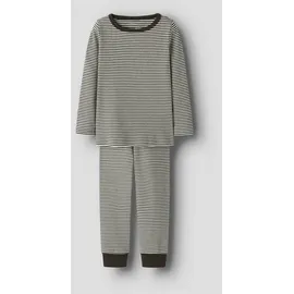 NAME IT Mädchen Nmnnightset Stripe Rib Noos, Delicioso, 98-104 - 98-104