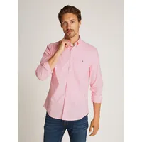 Tommy Hilfiger Flex Solid Regular Fit Langarmhemd Classic Pink