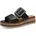 Pantoletten mit Schnalle Vegan Schwarz Black 36