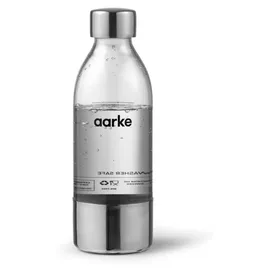 Aarke PET-Flasche 0,45 Liter polished steel