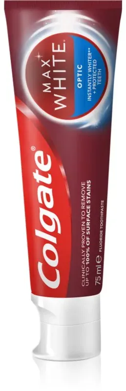 Colgate Max White Optic bleichende Zahnpasta mit Sofort-Effekt 75 ml