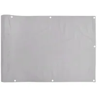 vidaXL Balkonverkleidung 700 x 120 cm Grau PVC