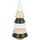 Trendline Deko Holzbaum 19 x 8,5 cm schwarz weiß beige Figur