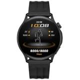 OPPO Watch S BT 45 mm Aluminiumgehäuse schwarz Fluorocarbonarmband schwarz S
