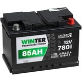 WINTER Premium Autobatterie 12V 85Ah 780A/EN statt 72Ah 74Ah 75Ah 77Ah 80Ah