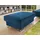 Mirjan24 Polsterhocker, Blau, Holz, 2-Sitzer, Rechteckig, 104x42x67 cm, Wohnzimmer, Hocker, Sitzhocker