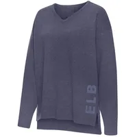ELBSAND Sweater Damen blau meliert Gr.40/42