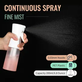 luxuskollektion Haarbürste mit 200ml Haar Sprühflasche Entwirrbürste für