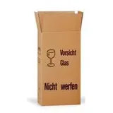 TransPak Versandkarton Maße 205x110x380mm Qualität 2.3bc braun, postgeprüft braun