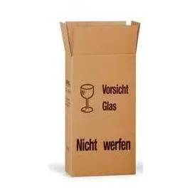 TransPak Versandkarton Maße 205x110x380mm Qualität 2.3bc braun, postgeprüft braun