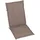 vidaXL Klappbare Gartenstühle mit Kissen 55 x 88 x 111 cm braun 8 St.
