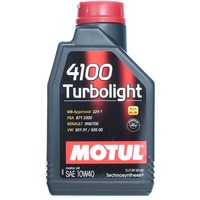 Motul 102774 Motoröl 4100 Turbolight 10W-40, 1 L