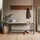 Tectake Sitzbank Fairfield Braun 108 x 32,5 x 50 cm