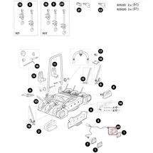 Thule Ersatzteil für EuroWay G2 Black
