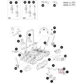 Thule Ersatzteil für EuroWay G2 Black