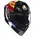 K1 Integralhelm Schwarz/Rot/Orange/Blau XS