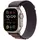 Apple Watch Ultra 2 GPS + Cellular 49 mm Titangehäuse natur, Alpine Loop indigo L